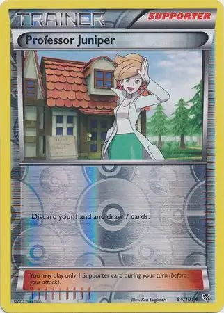Plasma Blast Professor Juniper #84/101 reverse holo